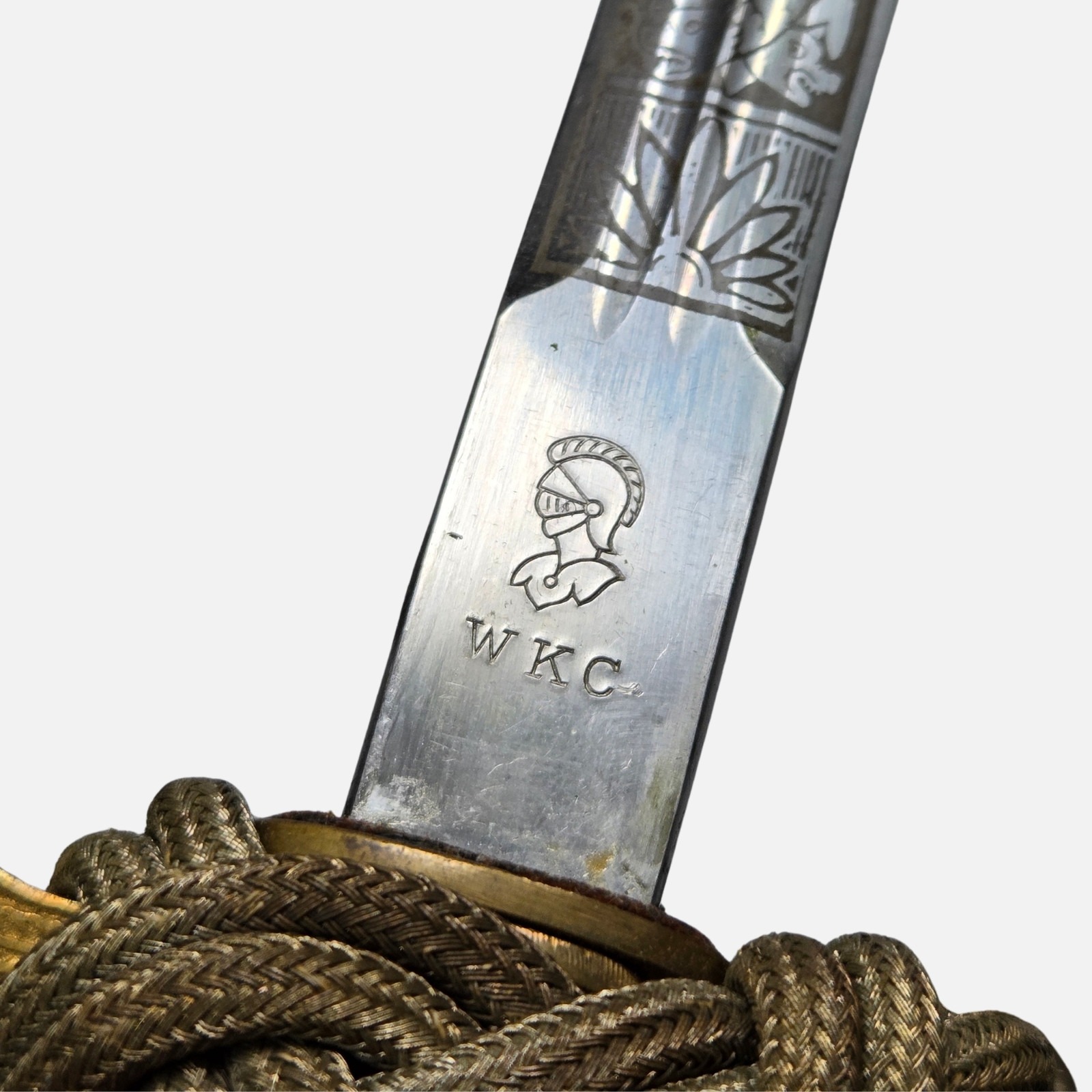 Kordzik oficerski Kriegsmarine, WKC